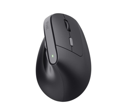 Myszka TRUST bezprzewodowa ergonomiczna Bayo II czarna 25145